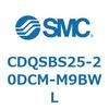 CDQSBS25-20DCM-M9BWL 薄形シリンダ/コンパクトタイプ CDQSBS25 SMC 53273062