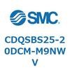 CDQSBS25-20DCM-M9NWV 薄形シリンダ/コンパクトタイプ CDQSBS25 SMC 53273071