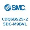 CDQSBS25-25DC-M9BVL 薄形シリンダ/コンパクトタイプ CDQSBS25 SMC 53273141
