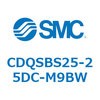 CDQSBS25-25DC-M9BW 薄形シリンダ/コンパクトタイプ CDQSBS25 SMC 53273157