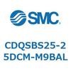 CDQSBS25-25DCM-M9BAL 薄形シリンダ/コンパクトタイプ CDQSBS25 SMC 53273202