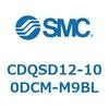 CDQSD12-100DCM-M9BL 薄形シリンダ/コンパクトタイプ CDQSD12 SMC 53273683