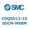 CDQSD12-100DCM-M9BM 薄形シリンダ/コンパクトタイプ CDQSD12 SMC 53273692