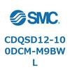 CDQSD12-100DCM-M9BWL 薄形シリンダ/コンパクトタイプ CDQSD12 SMC 53273717