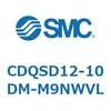 CDQSD12-10DM-M9NWVL 薄形シリンダ/コンパクトタイプ CDQSD12 SMC 53273814