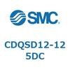 CDQSD12-125DC 薄形シリンダ/コンパクトタイプ CDQSD12 SMC 53273866