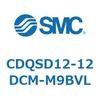 CDQSD12-12DCM-M9BVL 薄形シリンダ/コンパクトタイプ CDQSD12 SMC 53273902