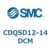 CDQSD12-14DCM 薄形シリンダ/コンパクトタイプ CDQSD12 SMC 53273927