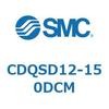 CDQSD12-150DCM 薄形シリンダ/コンパクトタイプ CDQSD12 SMC 53273936