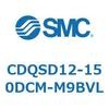 CDQSD12-150DCM-M9BVL 薄形シリンダ/コンパクトタイプ CDQSD12 SMC 53273945