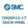 CDQSD12-175DCM-M9BL 薄形シリンダ/コンパクトタイプ CDQSD12 SMC 53274182
