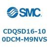 CDQSD16-100DCM-M9NVS 薄形シリンダ/コンパクトタイプ CDQSD16 SMC 53275083