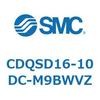 CDQSD16-10DC-M9BWVZ 薄形シリンダ/コンパクトタイプ CDQSD16 SMC 53275135