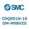 CDQSD16-10DM-M9BVZS 薄形シリンダ/コンパクトタイプ CDQSD16 SMC 53275293