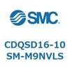 CDQSD16-10SM-M9NVLS 薄形シリンダ/コンパクトタイプ CDQSD16 SMC 53275397