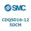 CDQSD16-125DCM 薄形シリンダ/コンパクトタイプ CDQSD16 SMC 53275451