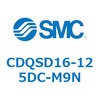 CDQSD16-125DC-M9N 薄形シリンダ/コンパクトタイプ CDQSD16 SMC 53275476