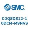 CDQSDS12-10DCM-M9NVS 薄形シリンダ/コンパクトタイプ CDQSDS12 SMC 53282564