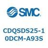 CDQSDS25-10DCM-A93S 薄形シリンダ/コンパクトタイプ CDQSDS25 SMC 53282835