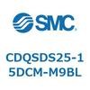 CDQSDS25-15DCM-M9BL 薄形シリンダ/コンパクトタイプ CDQSDS25 SMC 53282853