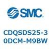 CDQSDS25-30DCM-M9BW 薄形シリンダ/コンパクトタイプ CDQSDS25 SMC 53282914
