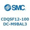 CDQSF12-100DC-M9BAL3 薄形シリンダ/コンパクトタイプ CDQSF12 SMC 53282984