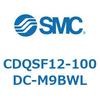 CDQSF12-100DC-M9BWL 薄形シリンダ/コンパクトタイプ CDQSF12 SMC 53283002