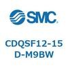 CDQSF12-15D-M9BW 薄形シリンダ/コンパクトタイプ CDQSF12 SMC 53283264