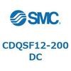 CDQSF12-200DC 薄形シリンダ/コンパクトタイプ CDQSF12 SMC 53283334