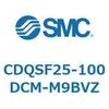 CDQSF25-100DCM-M9BVZ ���`�V�����_/�R���p�N�g�^�C�v CDQSF25 SMC 53286536