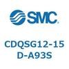 CDQSG12-15D-A93S 薄形シリンダ/コンパクトタイプ CDQSG12 SMC 53288094