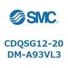 CDQSG12-20DM-A93VL3 薄形シリンダ/コンパクトタイプ CDQSG12 SMC 53288191