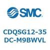 CDQSG12-35DC-M9BWVL 薄形シリンダ/コンパクトタイプ CDQSG12 SMC 53288234