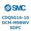 CDQSG16-10DCM-M9BWVSDPC 薄形シリンダ/コンパクトタイプ CDQSG16 SMC 53288435