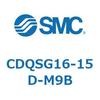 CDQSG16-15D-M9B 薄形シリンダ/コンパクトタイプ CDQSG16 SMC 53288575