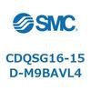CDQSG16-15D-M9BAVL4 薄形シリンダ/コンパクトタイプ CDQSG16 SMC 53288593