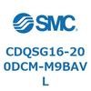 CDQSG16-200DCM-M9BAVL 薄形シリンダ/コンパクトタイプ CDQSG16 SMC 53288663