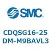 CDQSG16-25DM-M9BAVL3 薄形シリンダ/コンパクトタイプ CDQSG16 SMC 53288715