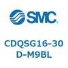 CDQSG16-30D-M9BL 薄形シリンダ/コンパクトタイプ CDQSG16 SMC 53288794