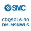 CDQSG16-30DM-M9NWLS 薄形シリンダ/コンパクトタイプ CDQSG16 SMC 53288821