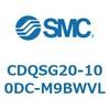 CDQSG20-100DC-M9BWVL 薄形シリンダ/コンパクトタイプ CDQSG20 SMC 53289065