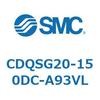 CDQSG20-150DC-A93VL 薄形シリンダ/コンパクトタイプ CDQSG20 SMC 53289214
