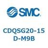 CDQSG20-15D-M9B 薄形シリンダ/コンパクトタイプ CDQSG20 SMC 53289266