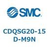 CDQSG20-15D-M9N 薄形シリンダ/コンパクトタイプ CDQSG20 SMC 53289293