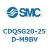 CDQSG20-25D-M9BV 薄形シリンダ/コンパクトタイプ CDQSG20 SMC 53289442