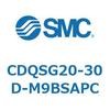 CDQSG20-30D-M9BSAPC 薄形シリンダ/コンパクトタイプ CDQSG20 SMC 53289537