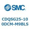 CDQSG25-100DCM-M9BLS 薄形シリンダ/コンパクトタイプ CDQSG25 SMC 53289835