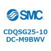 CDQSG25-10DC-M9BWV 薄形シリンダ/コンパクトタイプ CDQSG25 SMC 53289887