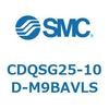 CDQSG25-10D-M9BAVLS 薄形シリンダ/コンパクトタイプ CDQSG25 SMC 53289896
