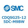 CDQSG25-125DC-M9BW 薄形シリンダ/コンパクトタイプ CDQSG25 SMC 53289975